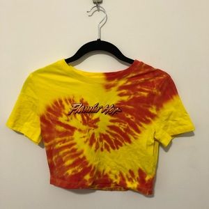Flamin Hot Cheetos / Forever 21 Tie Dye Crop Top